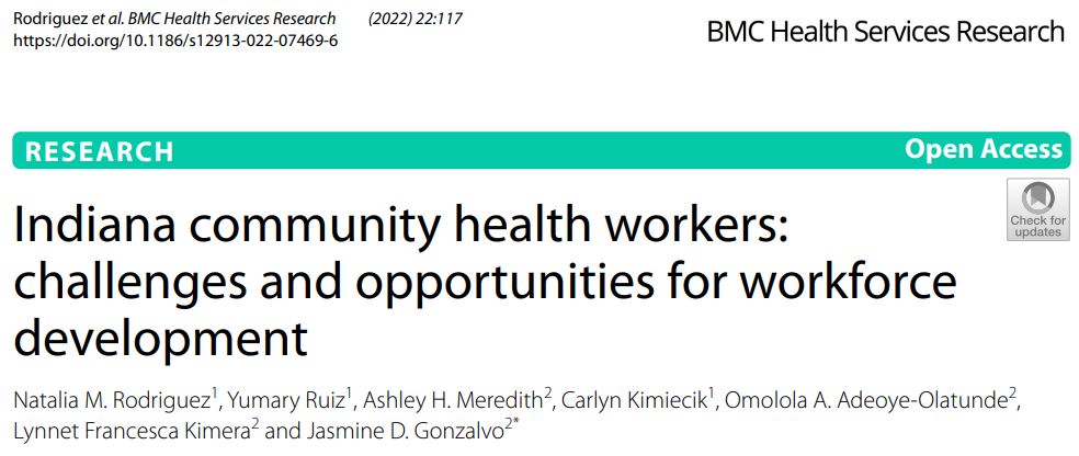 Indiana Community Health Workers Blog image